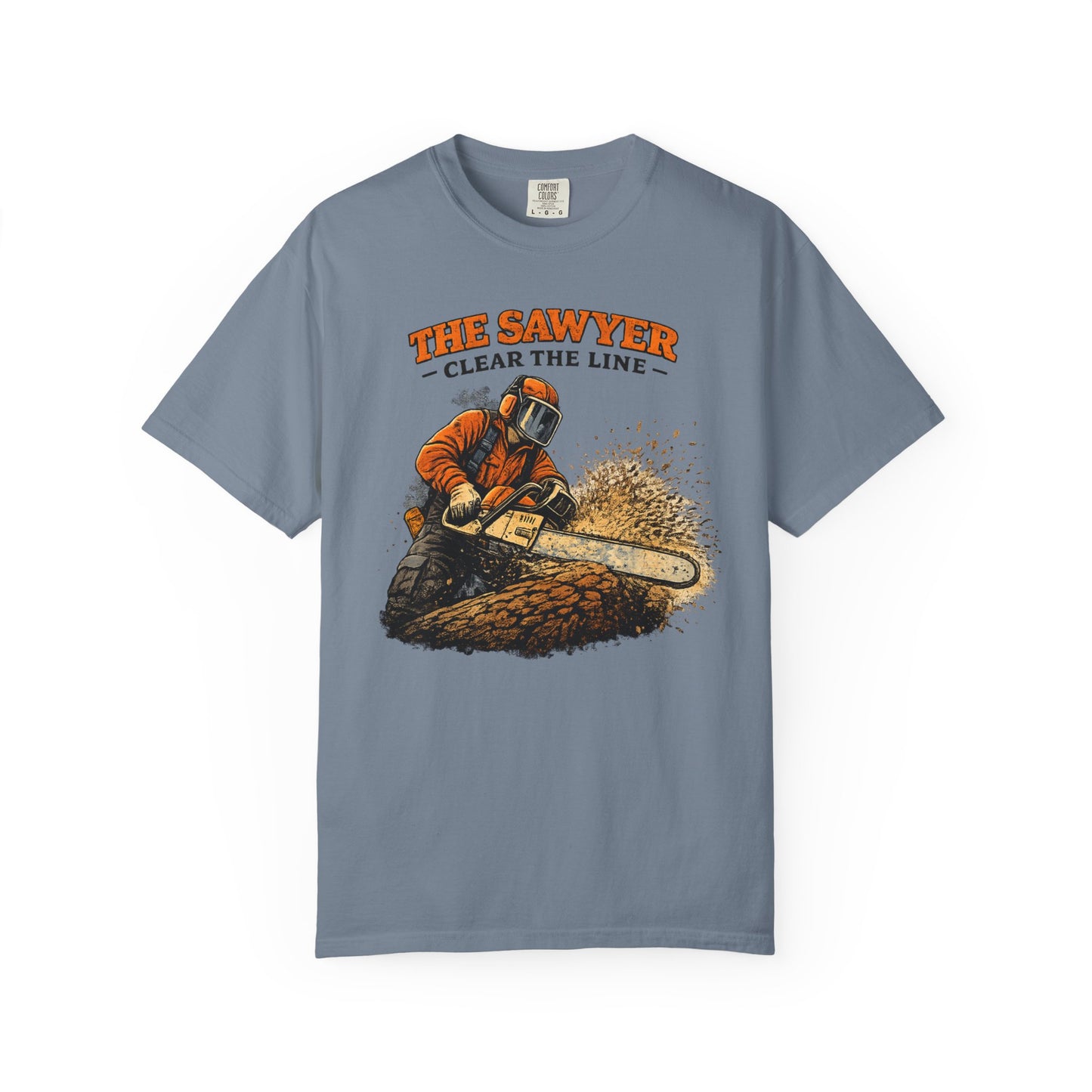 The Sawyer Chainsaw Clear The Line T-Shirt