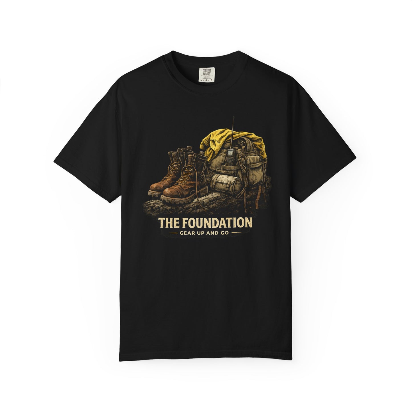 The Foundation Boots & Backpack T-Shirt