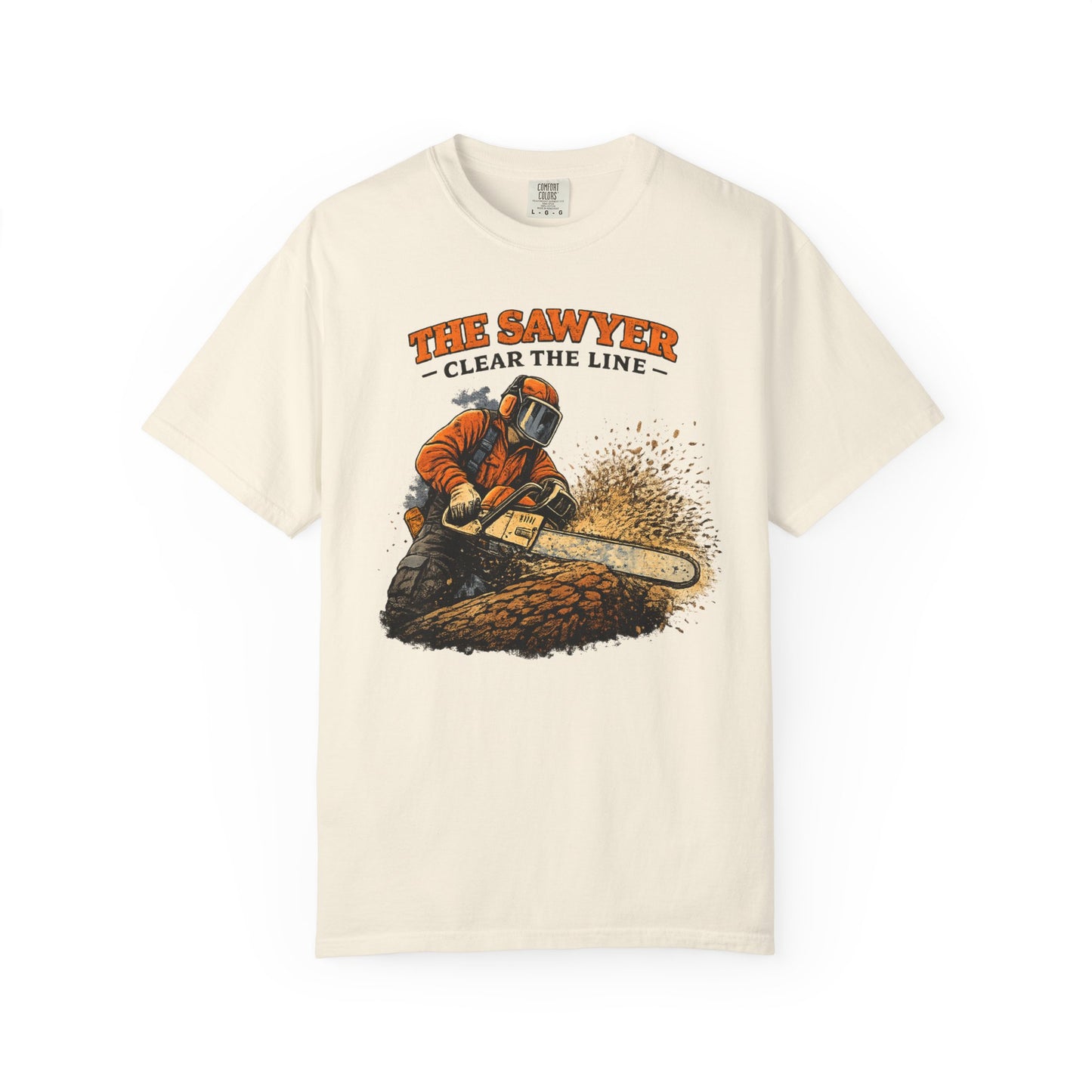 The Sawyer Chainsaw Clear The Line T-Shirt