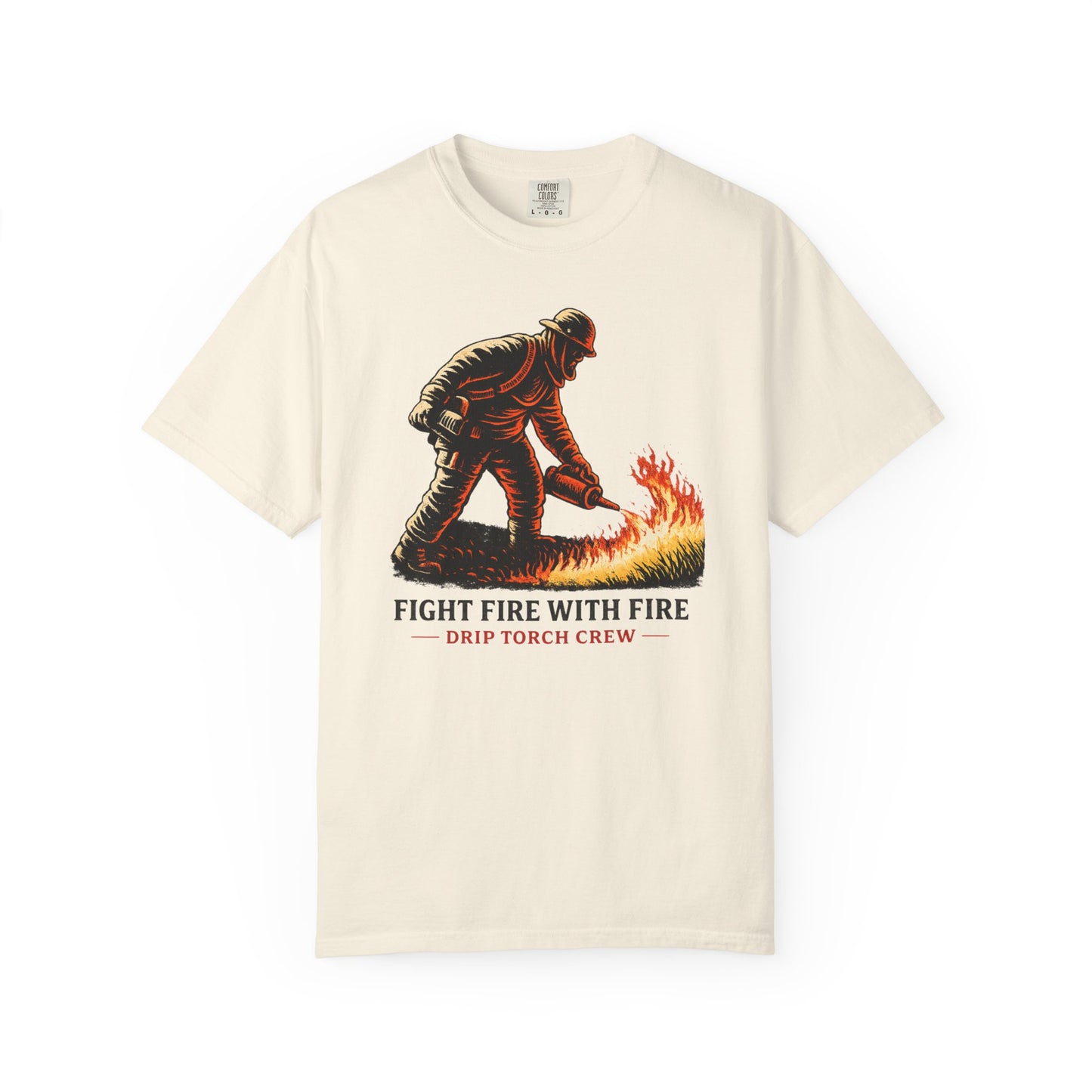 Fight Fire With Fire Torch Crew T-Shirt