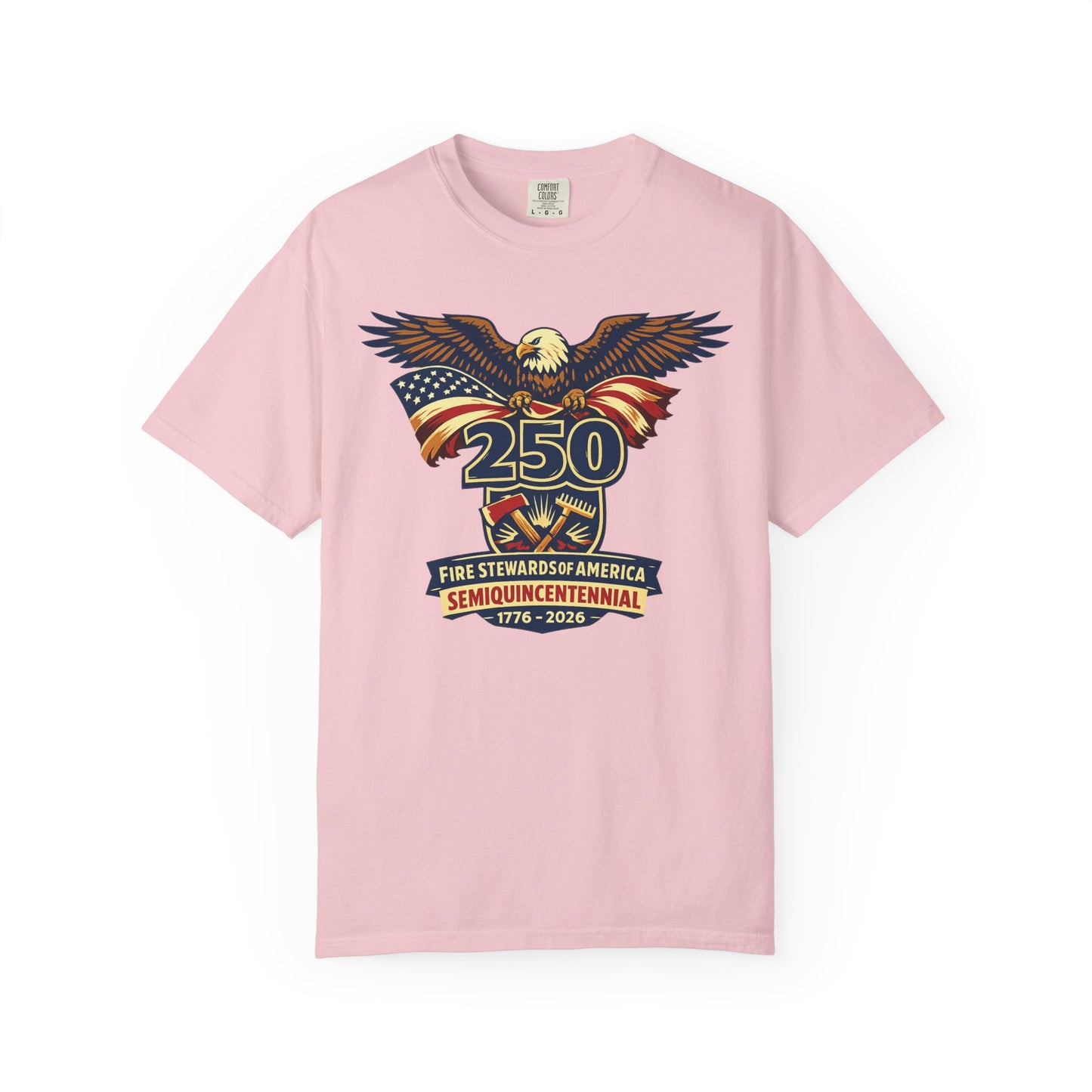 Semiquincentennial Fire Stewards 250 Eagle T-Shirt
