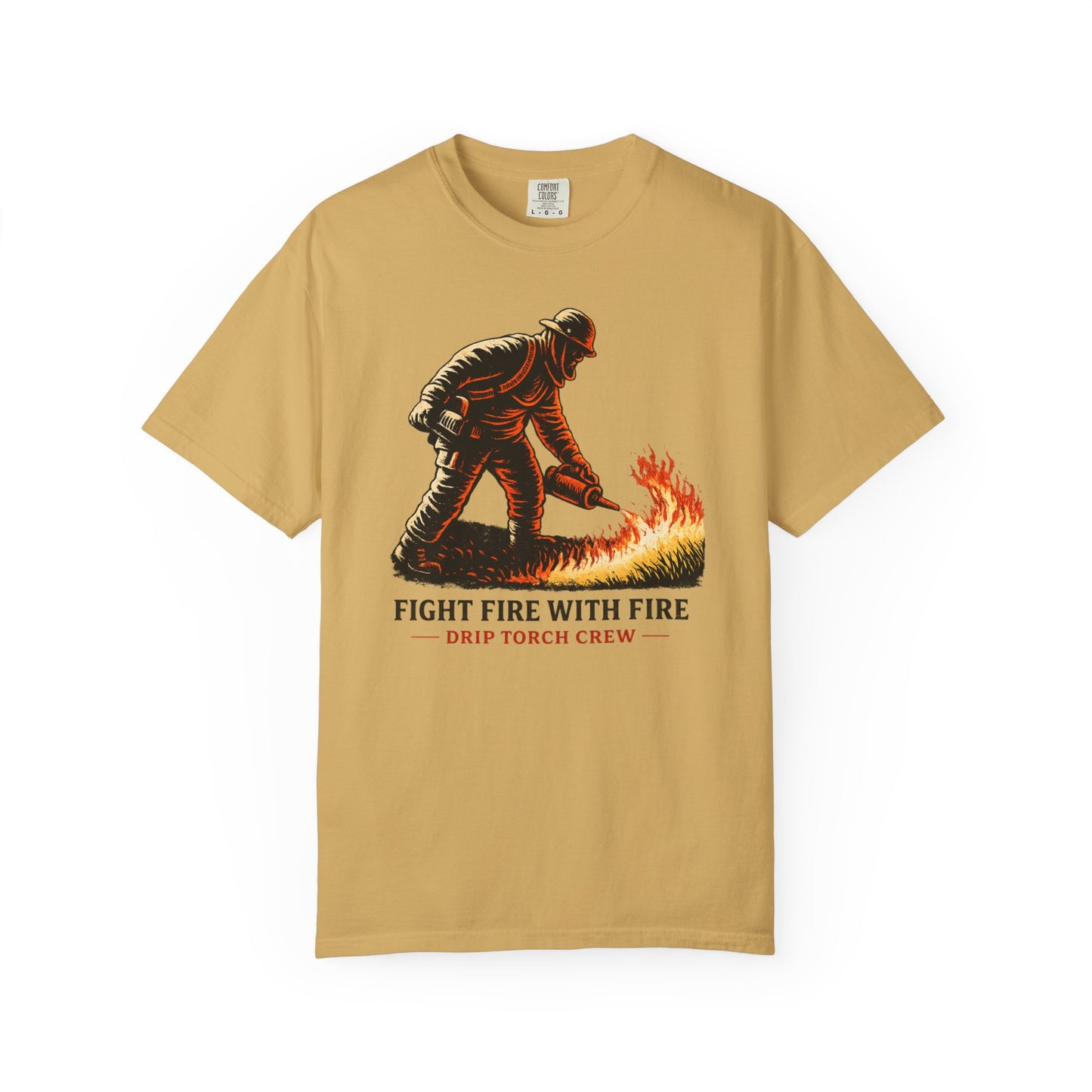 Fight Fire With Fire Torch Crew T-Shirt