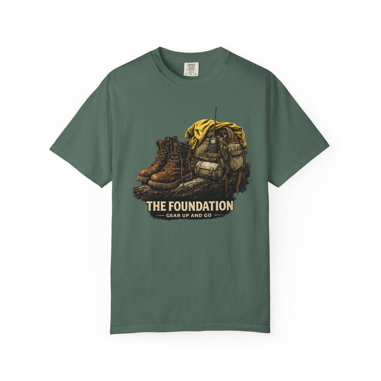 The Foundation Boots & Backpack T-Shirt