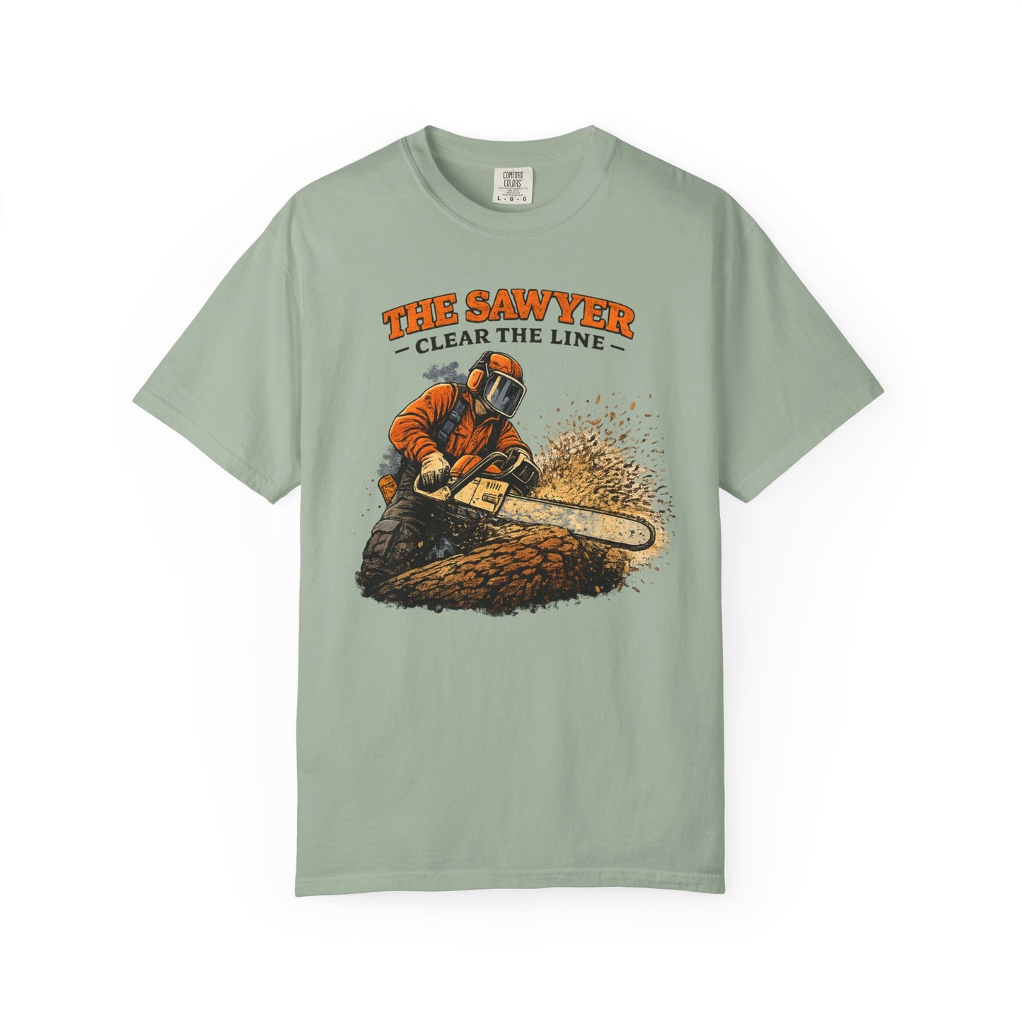 The Sawyer Chainsaw Clear The Line T-Shirt