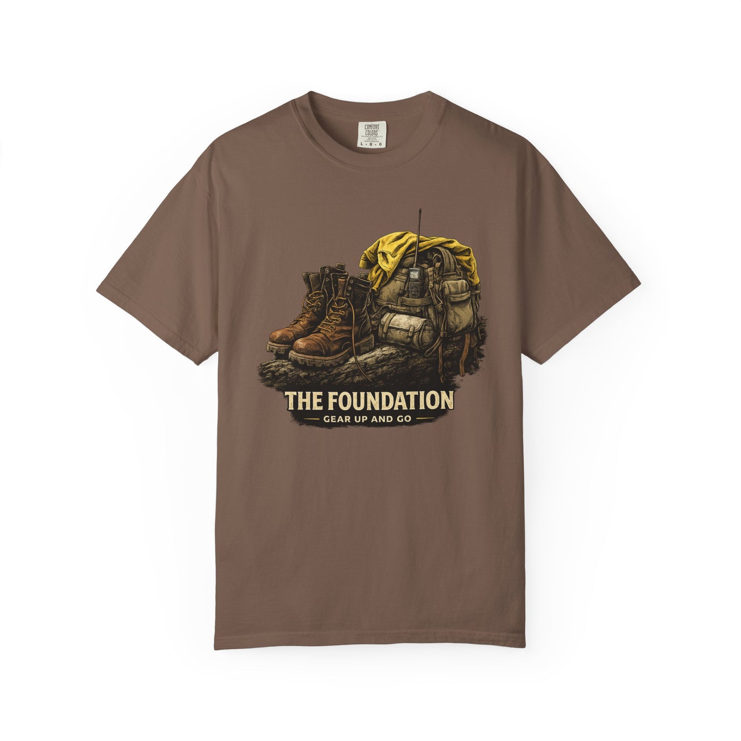 The Foundation Boots & Backpack T-Shirt