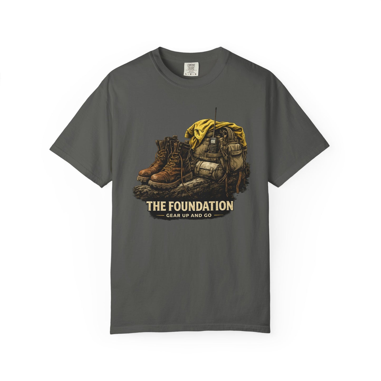 The Foundation Boots & Backpack T-Shirt